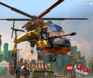 пазл Вертолет из фильма Лего